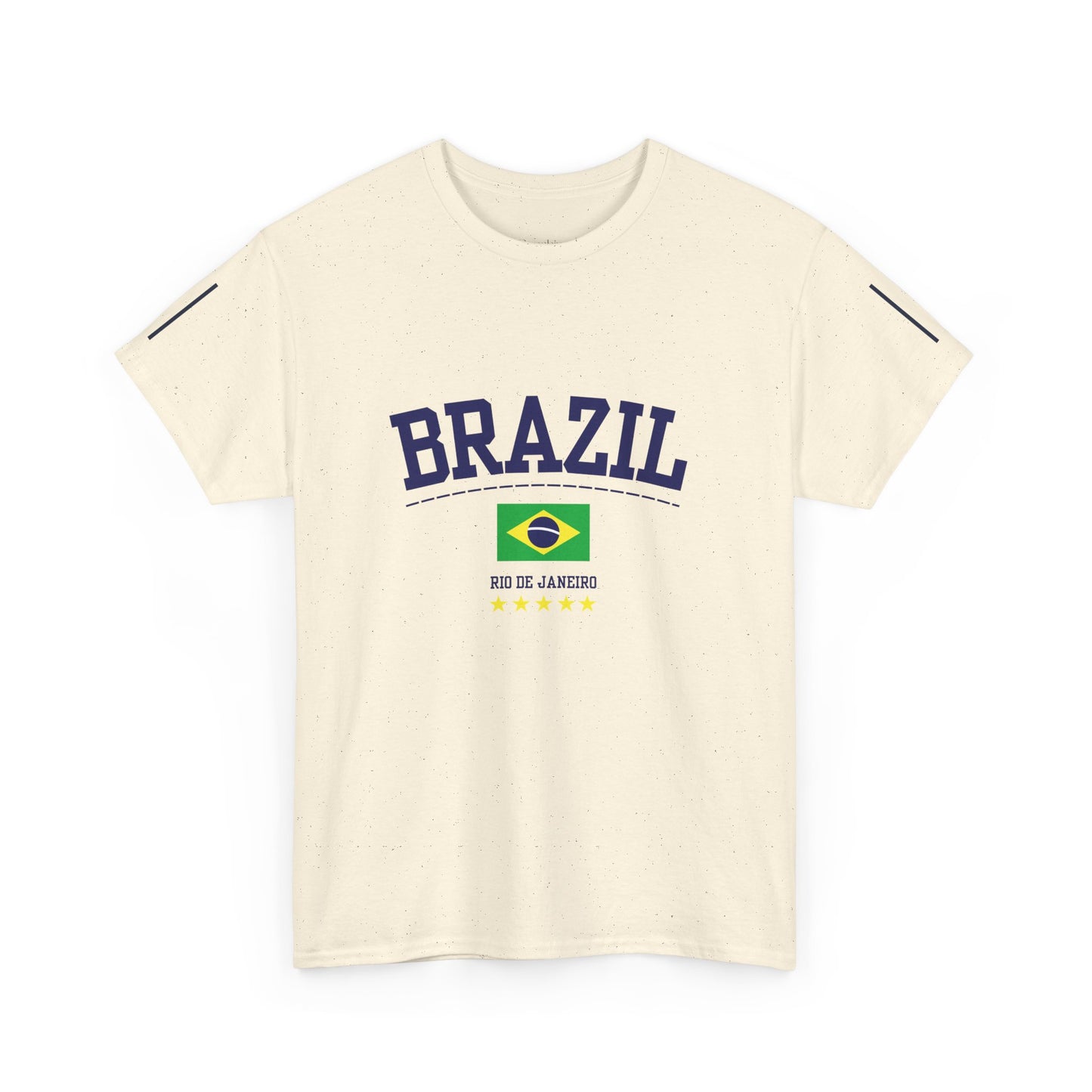 Casual Brazil Vintage Cotton T-shirt