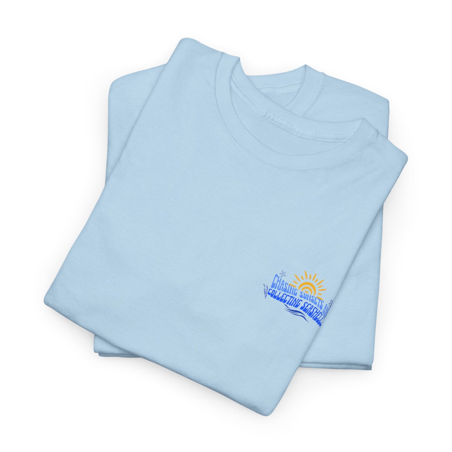 Chasing Sunsets Cotton Beach Tee