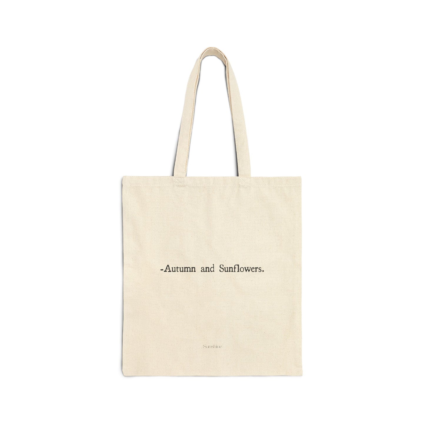 Sunflower Autumn Eco-Friendly Tote Bag