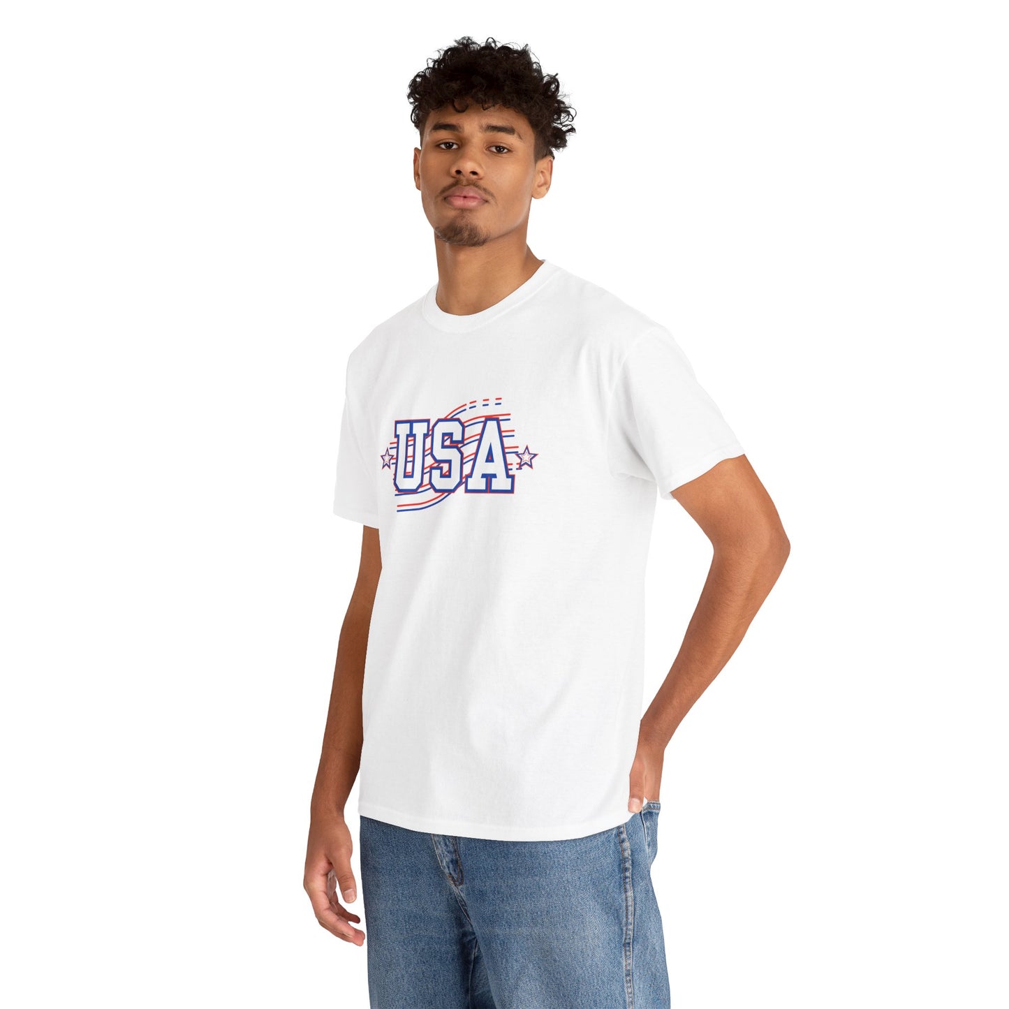 USA Patriotic Cotton T-shirt