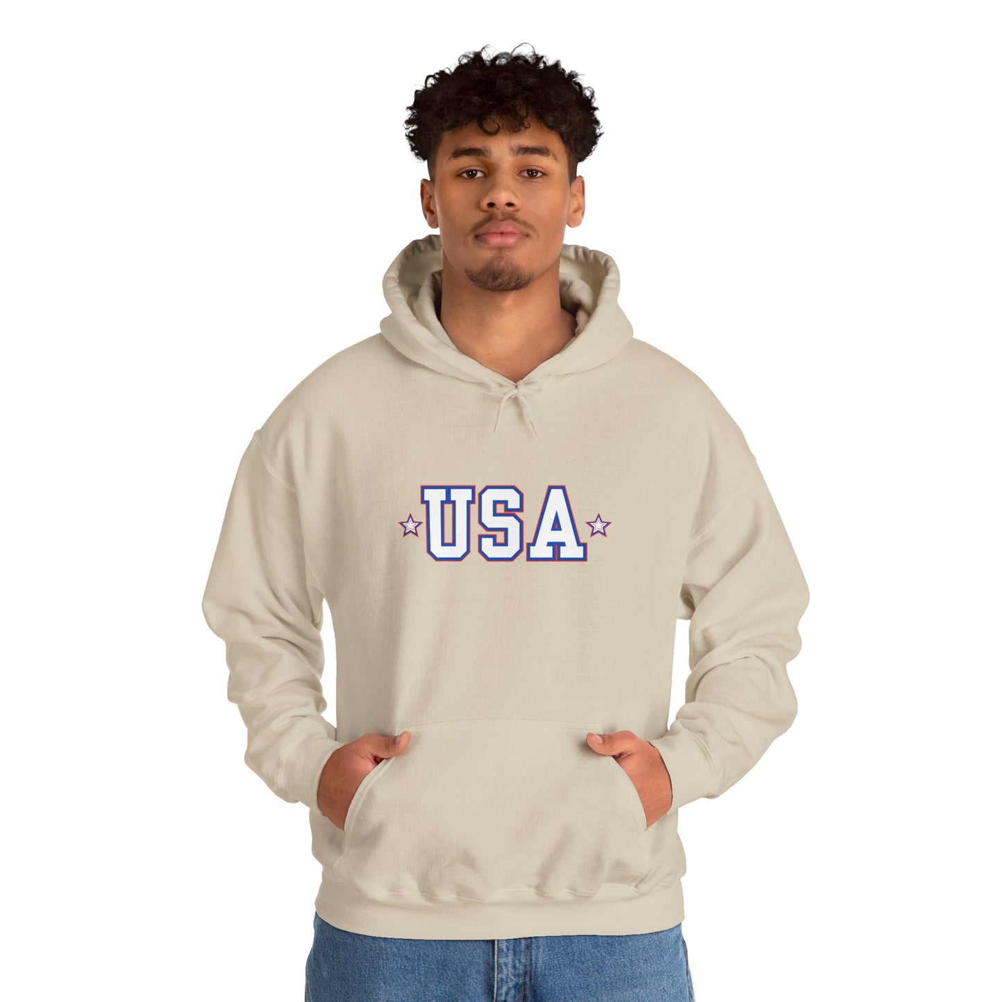 USA Cozy Heavy Blend Hoodie