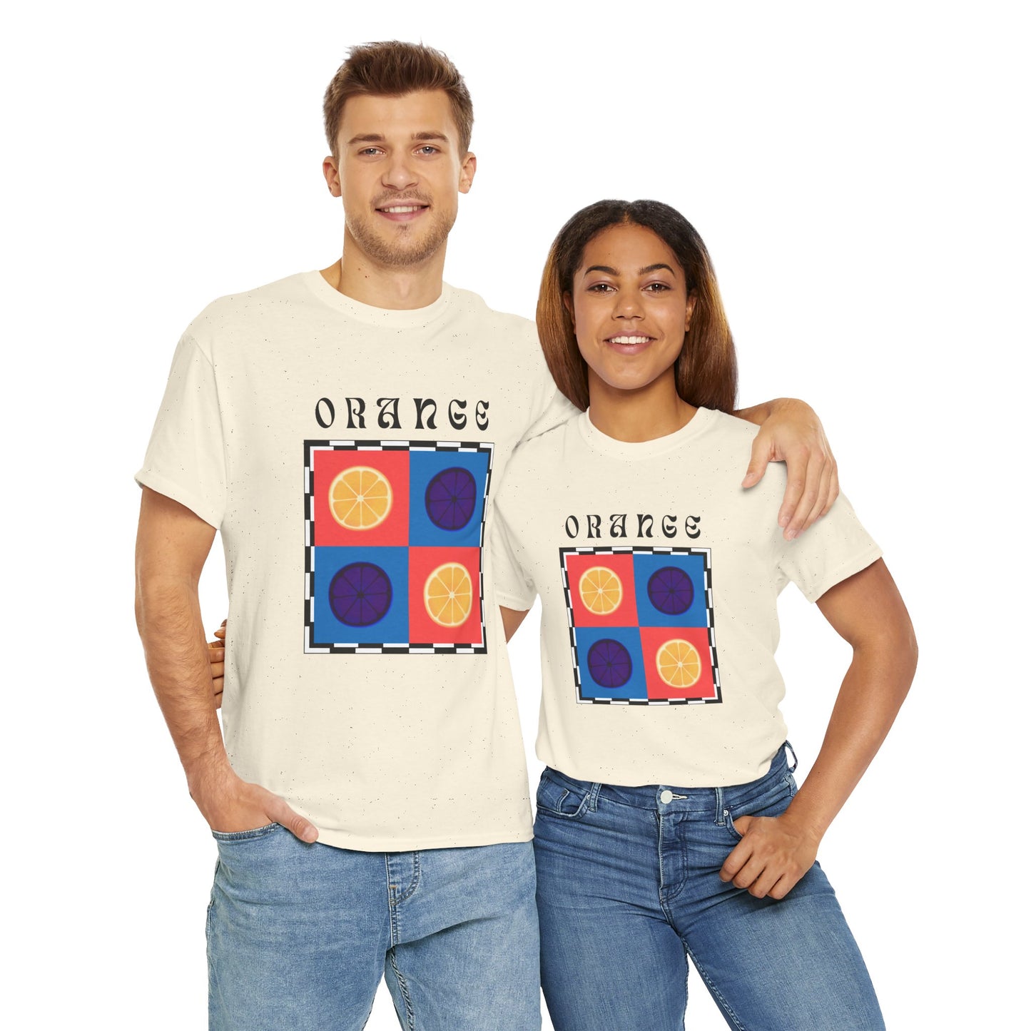 Orange Chess T-shirt, Fruits Edition