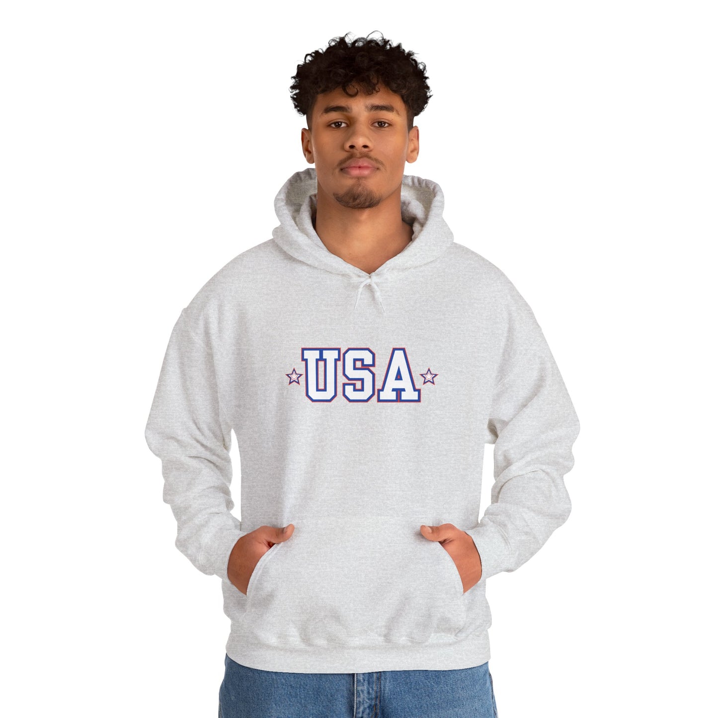 USA Cozy Heavy Blend Hoodie