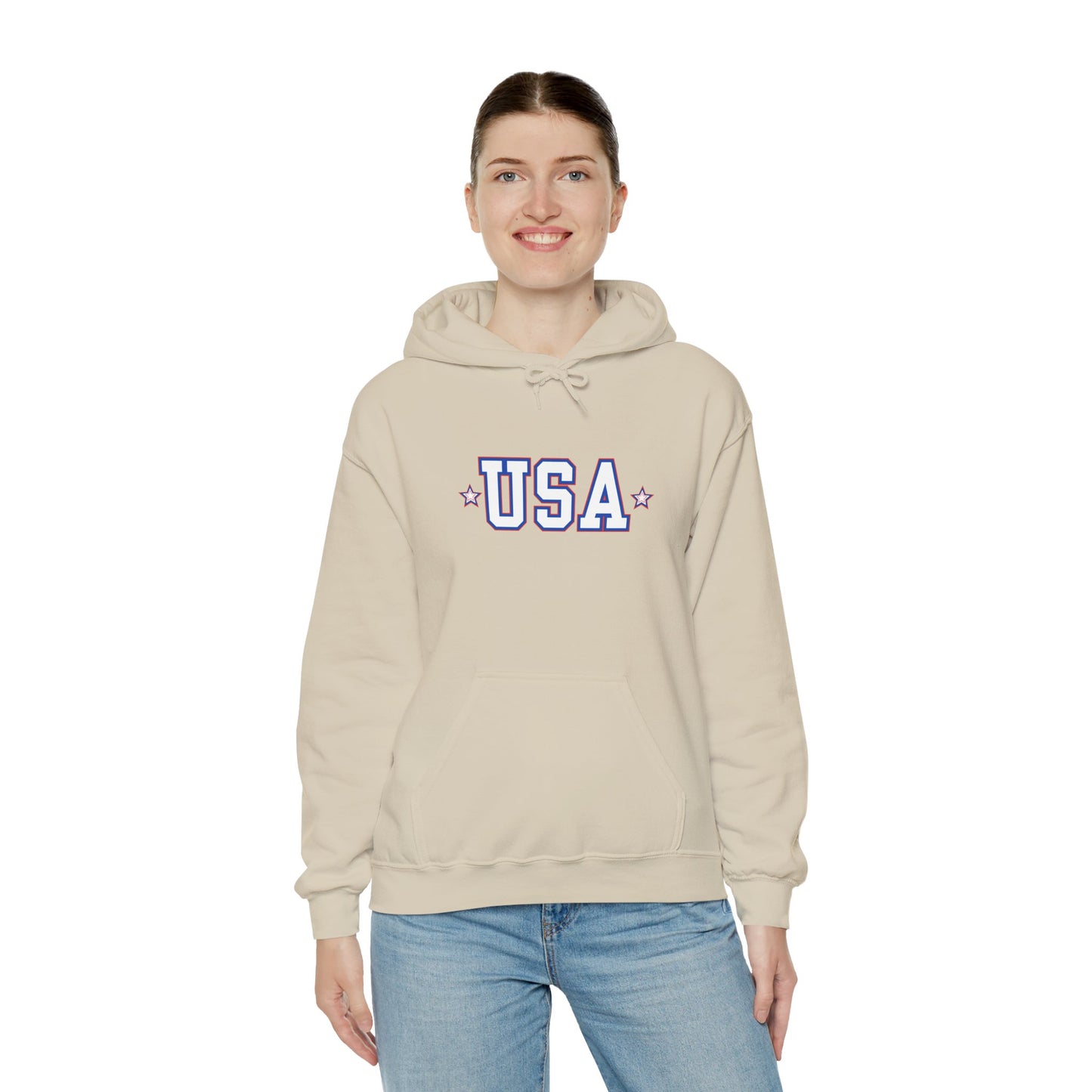 USA Cozy Heavy Blend Hoodie