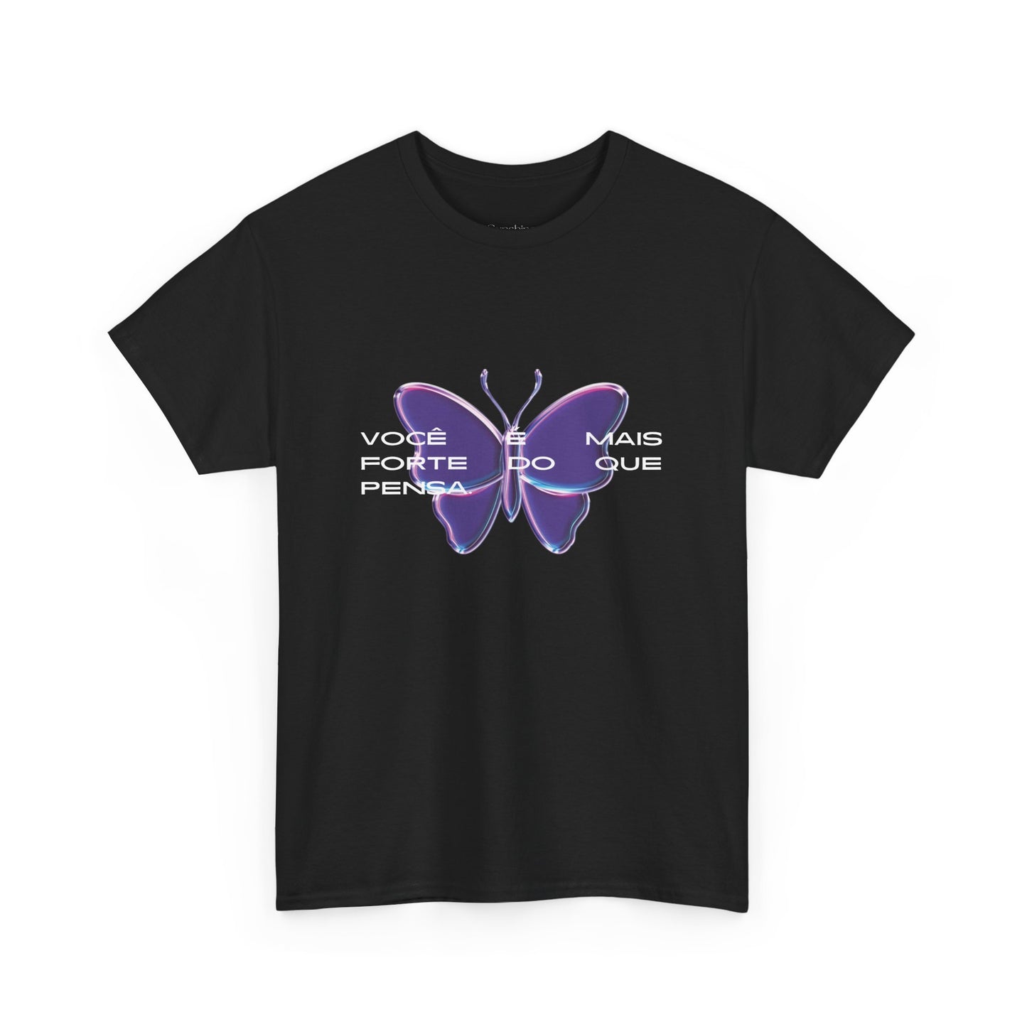 Stronger Than You Think, Motivational Phrase Cotton T-shirt