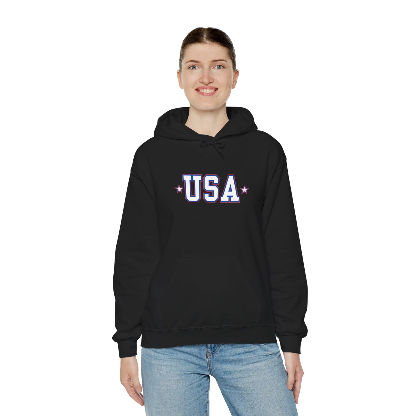 USA Cozy Heavy Blend Hoodie