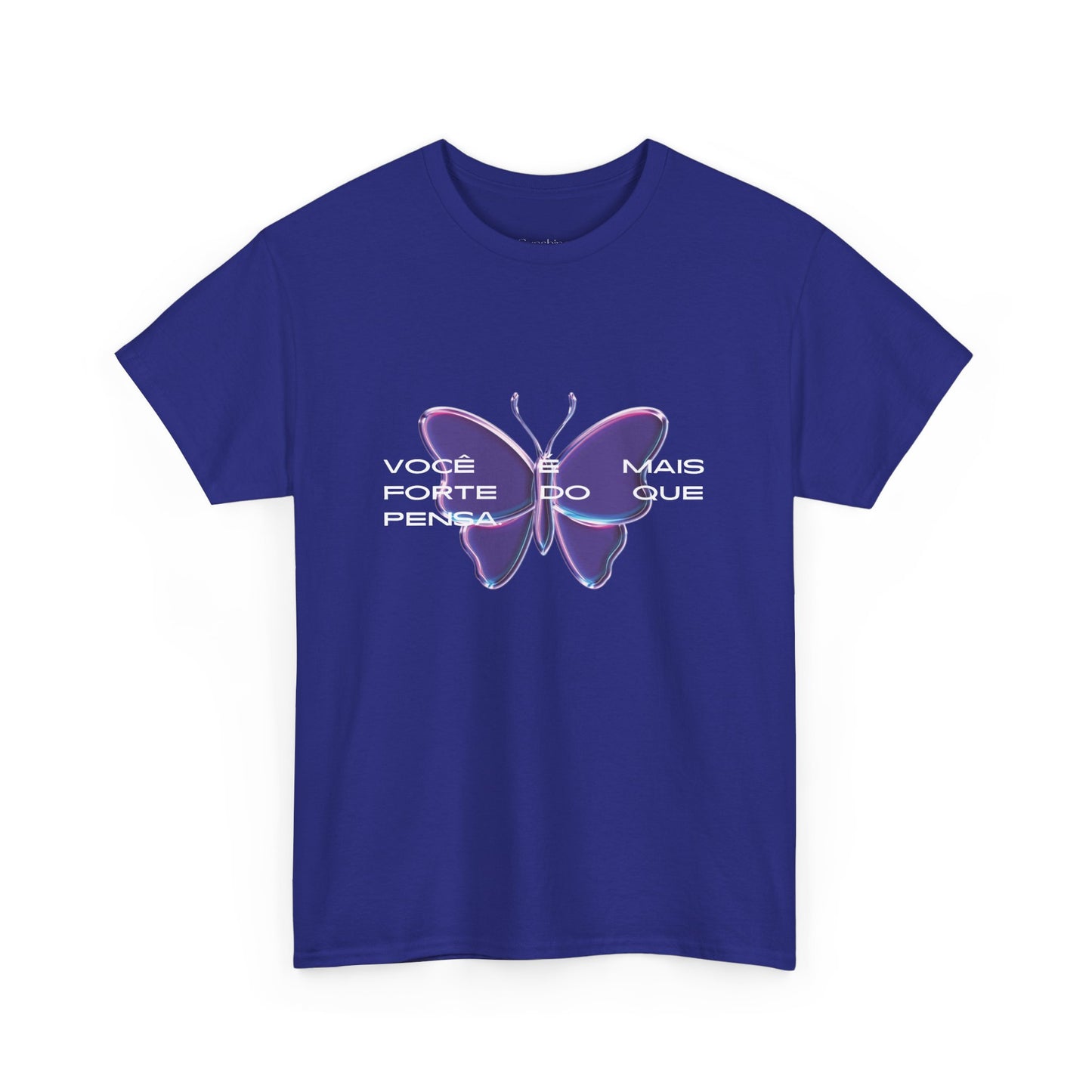 Stronger Than You Think, Motivational Phrase Cotton T-shirt