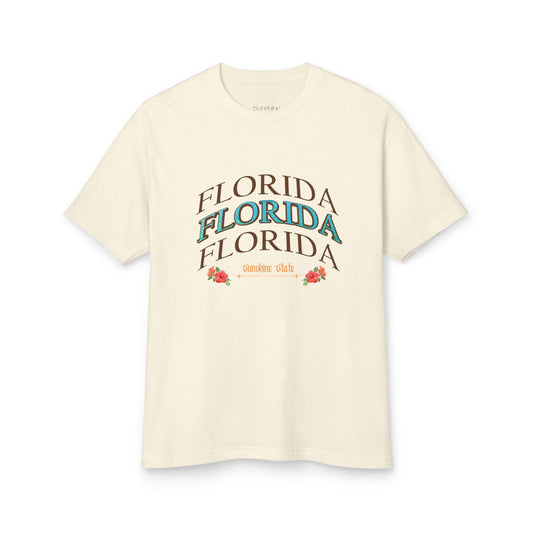 "Florida Sunshine State" Cotton Shirt