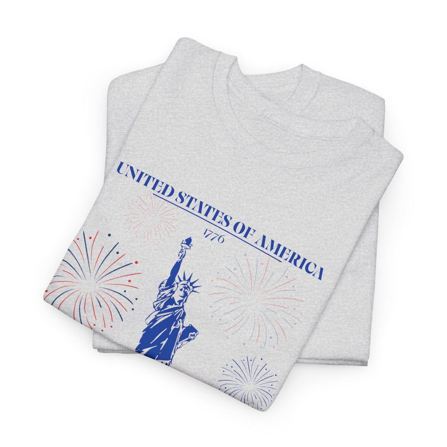 Unisex Statue of Liberty Cotton T-Shirt