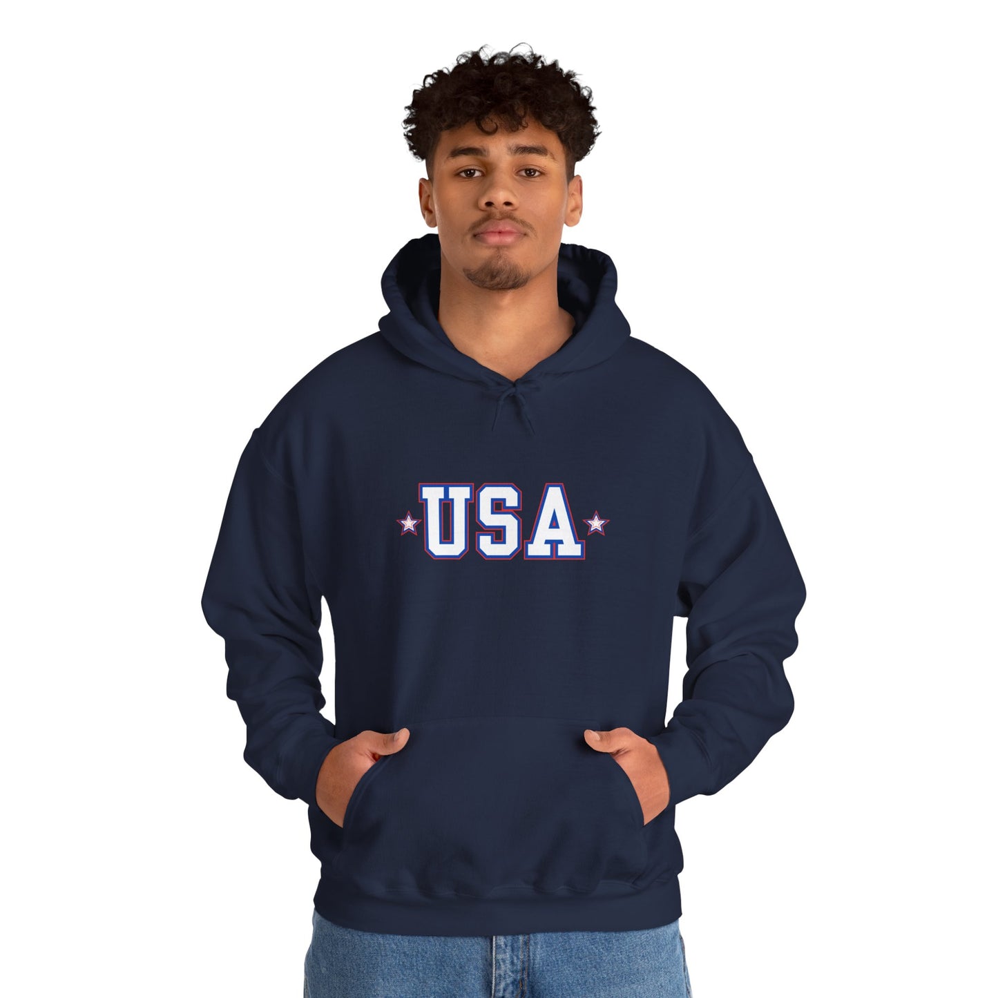 USA Cozy Heavy Blend Hoodie