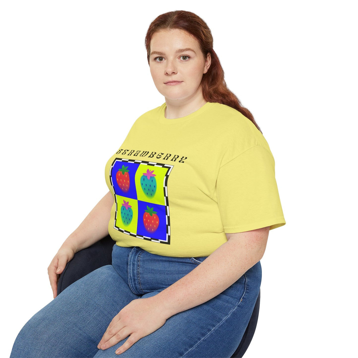 Strawberry Chess T-shirt, Fruits Edition
