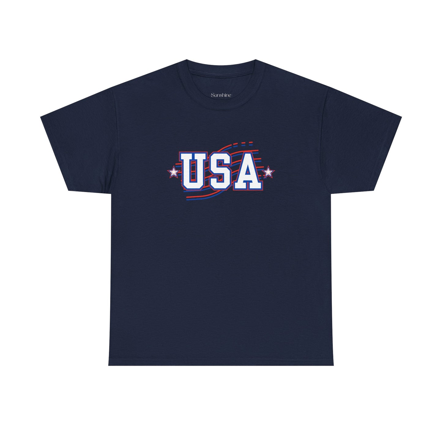 USA Patriotic Cotton T-shirt