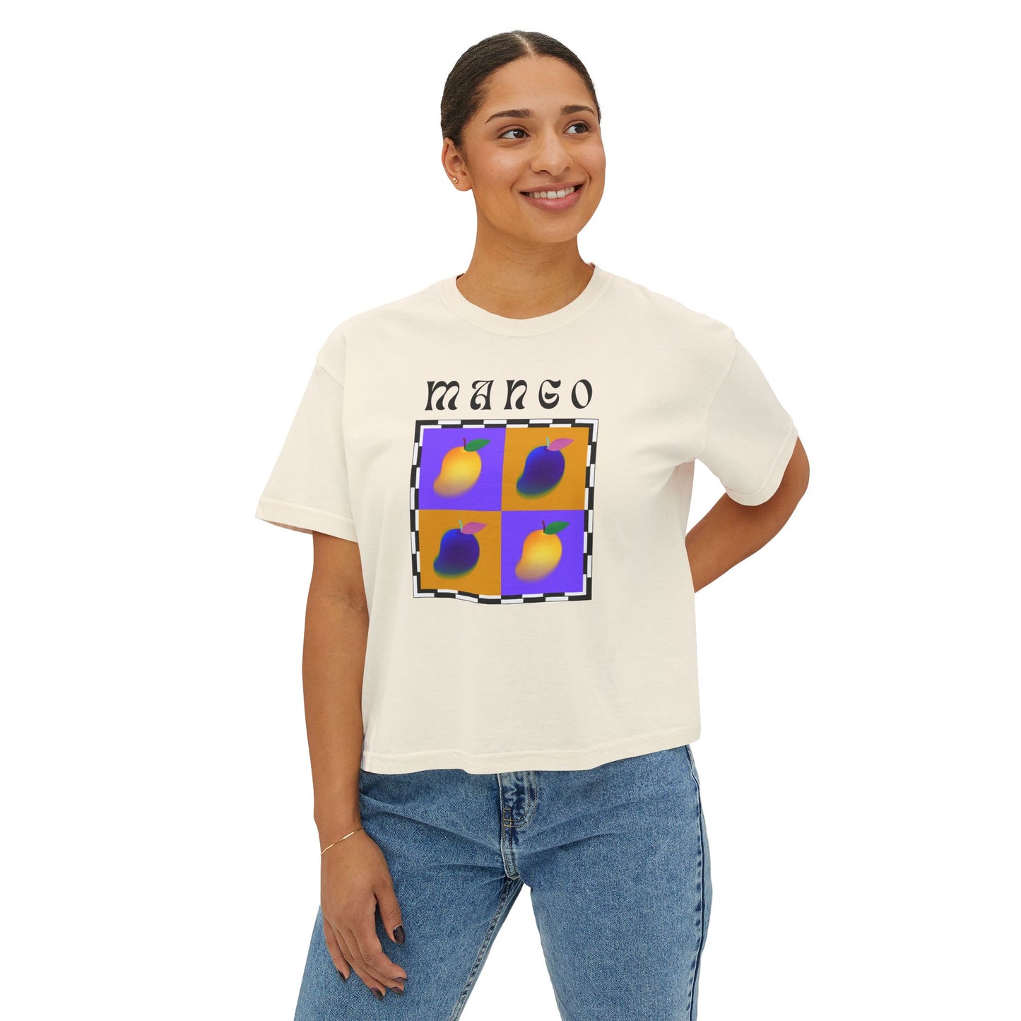Mango Chess Bosy Tee, Fruits Edition