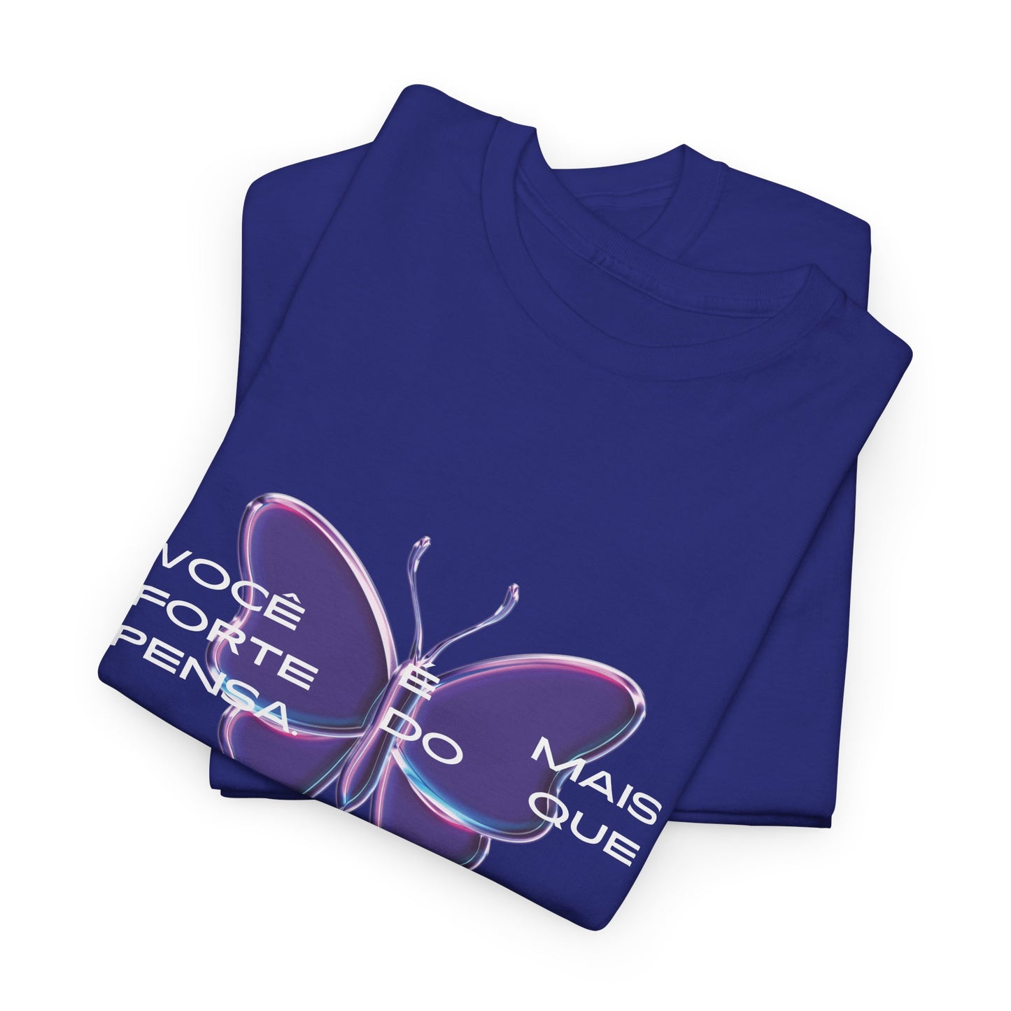 Stronger Than You Think, Motivational Phrase Cotton T-shirt