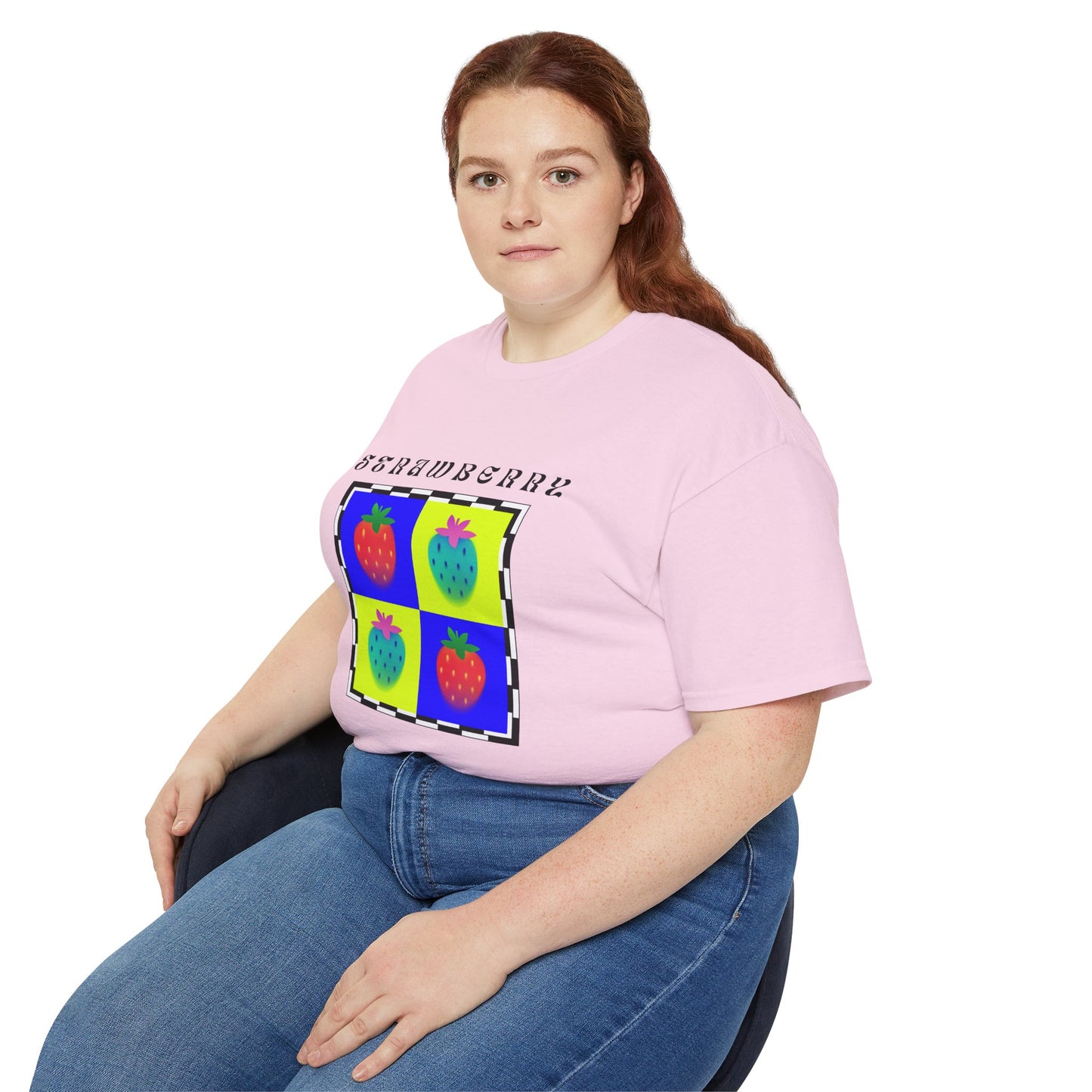 Strawberry Chess T-shirt, Fruits Edition