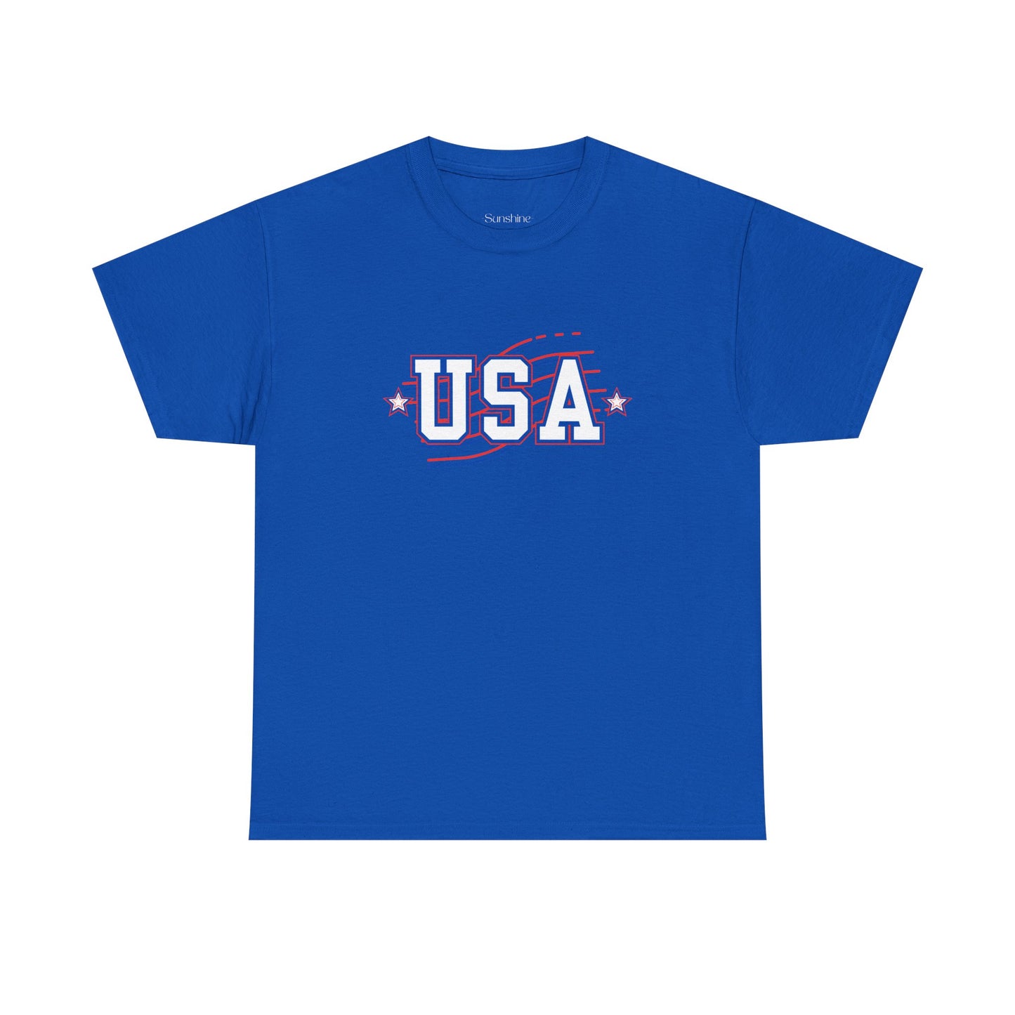 USA Patriotic Cotton T-shirt