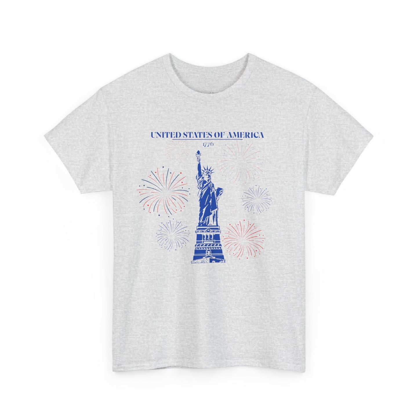 Unisex Statue of Liberty Cotton T-Shirt