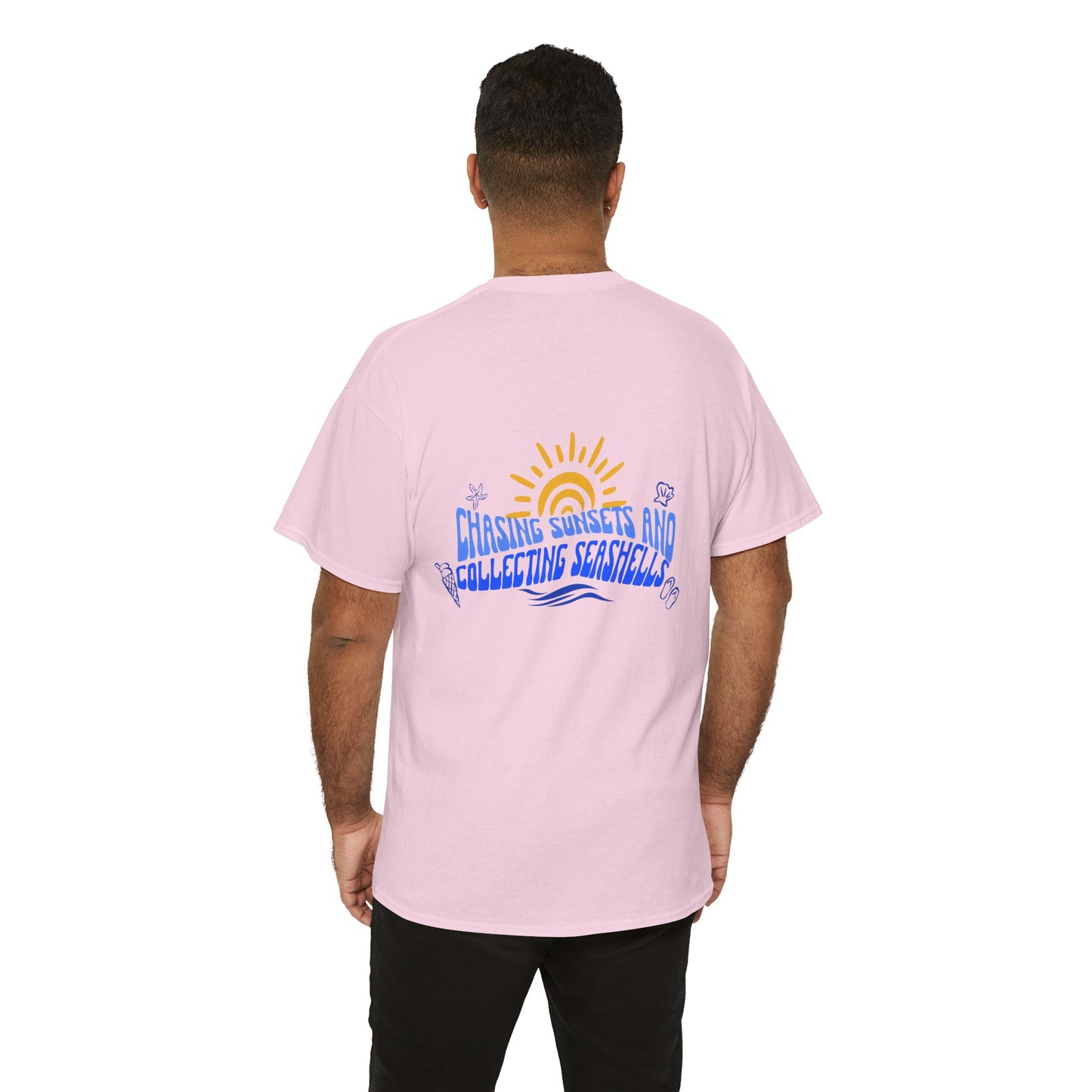 Chasing Sunsets Cotton Beach Tee