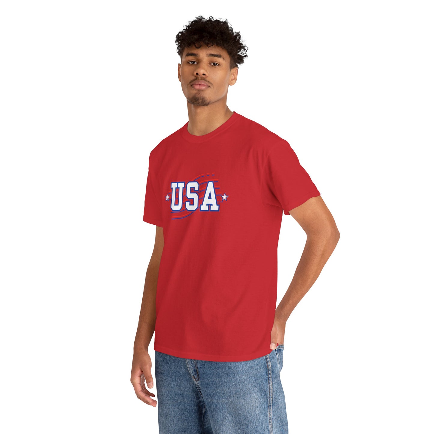 USA Patriotic Cotton T-shirt