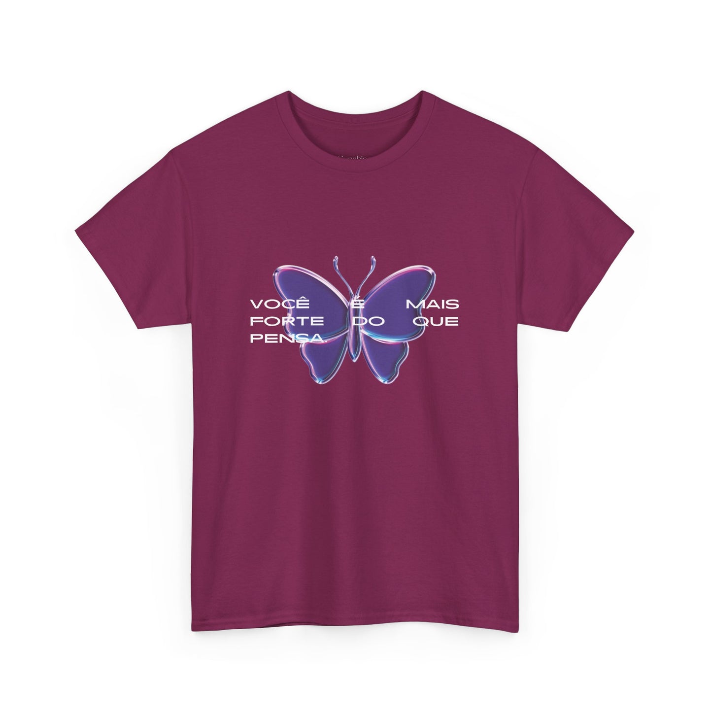 Stronger Than You Think, Motivational Phrase Cotton T-shirt