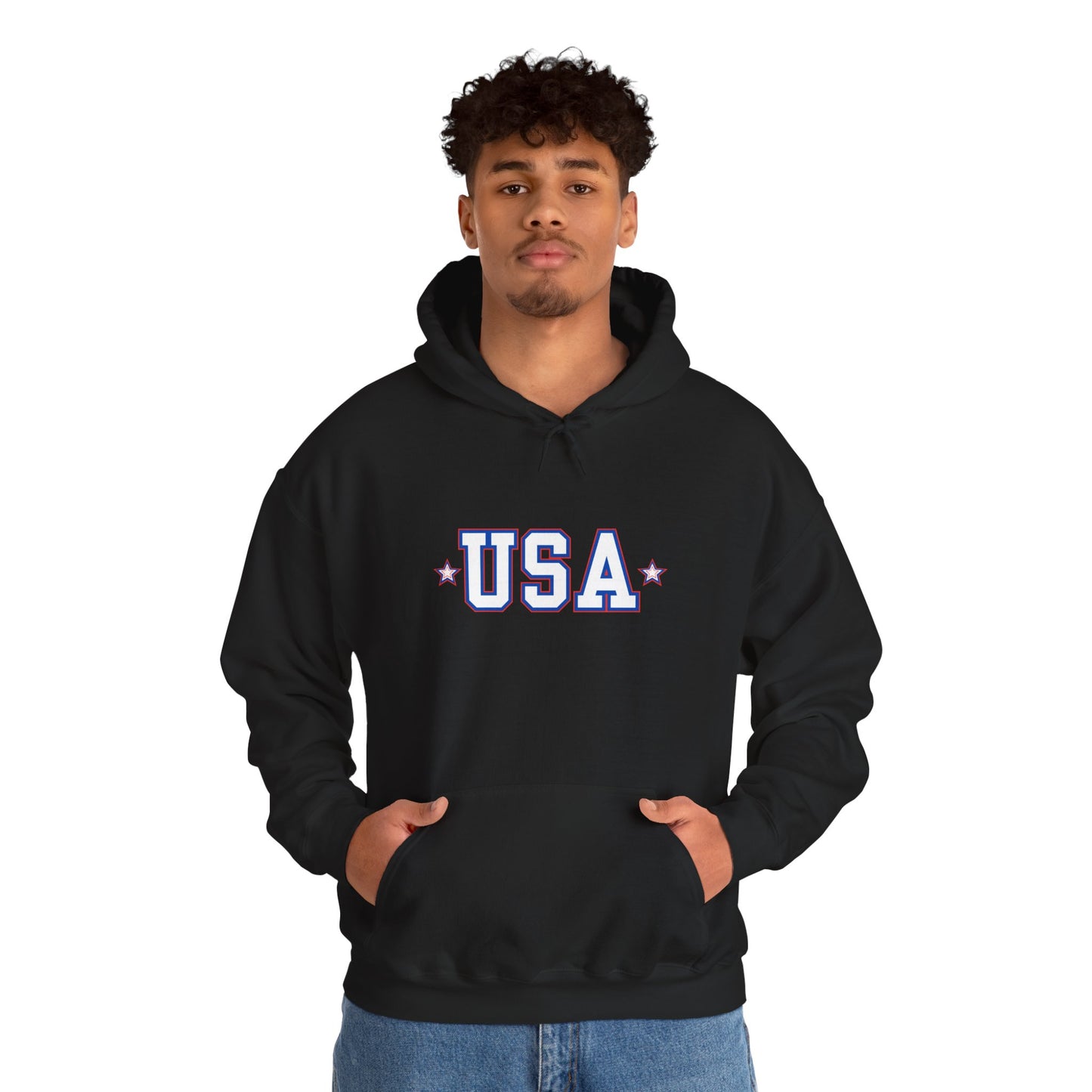 USA Cozy Heavy Blend Hoodie