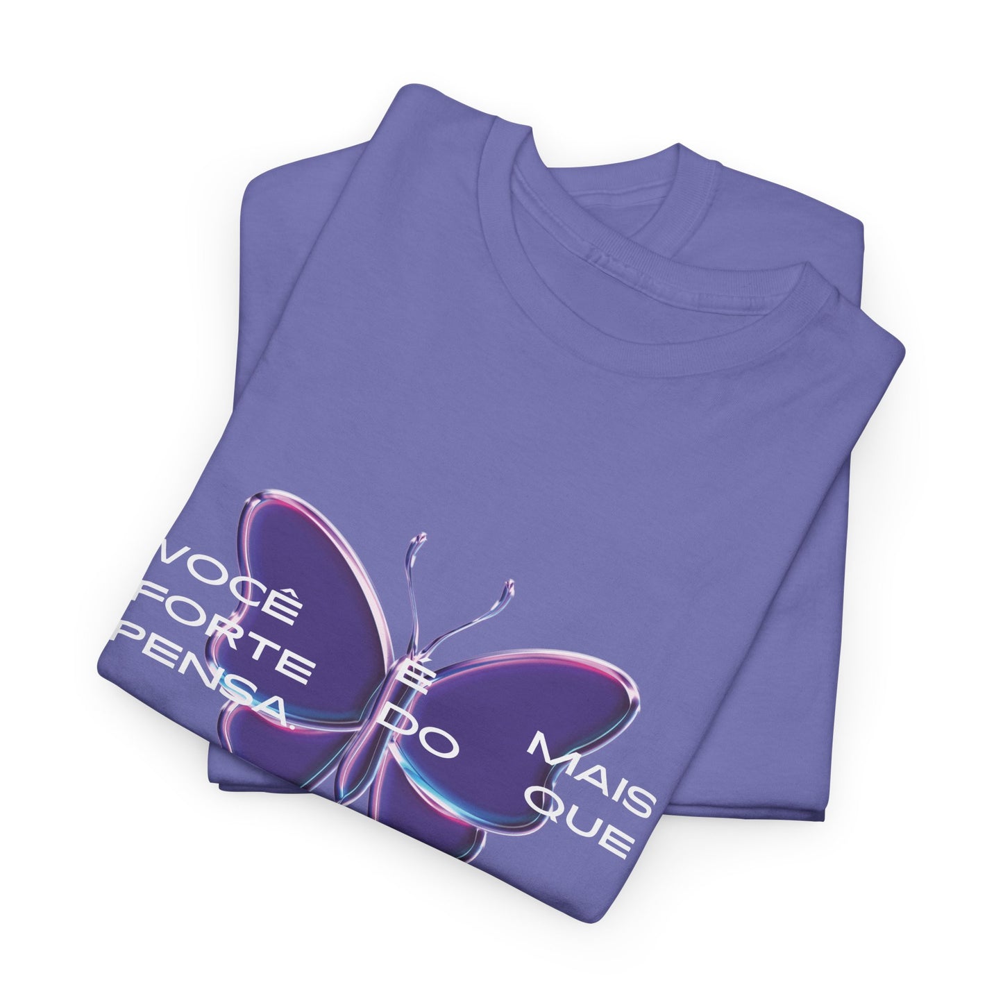 Stronger Than You Think, Motivational Phrase Cotton T-shirt