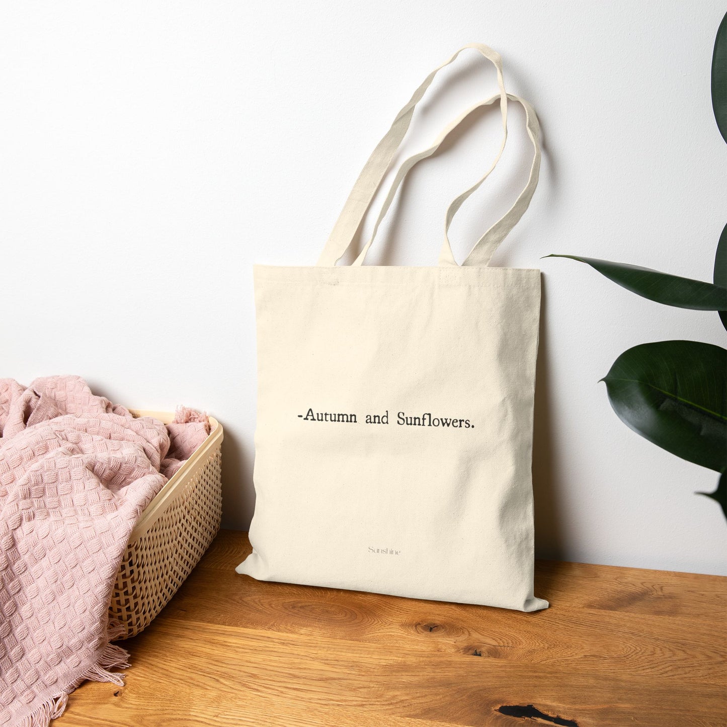 Sunflower Autumn Eco-Friendly Tote Bag