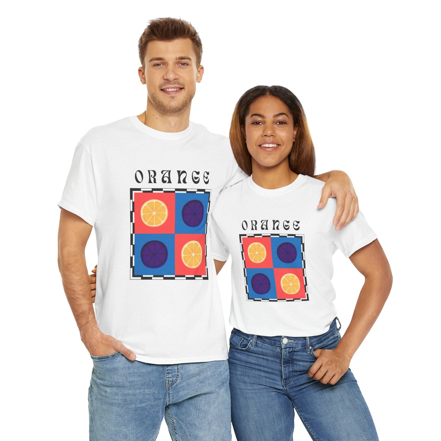 Orange Chess T-shirt, Fruits Edition
