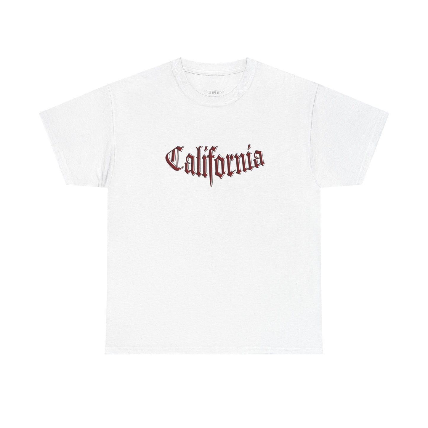 California Vintage Heavy Cotton Tee