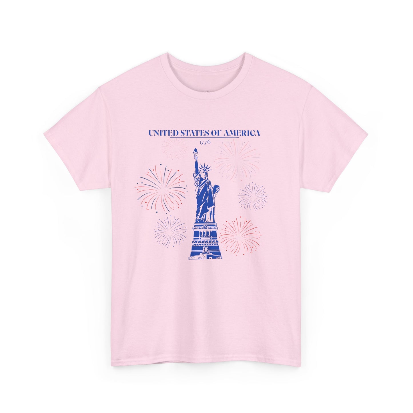 Unisex Statue of Liberty Cotton T-Shirt