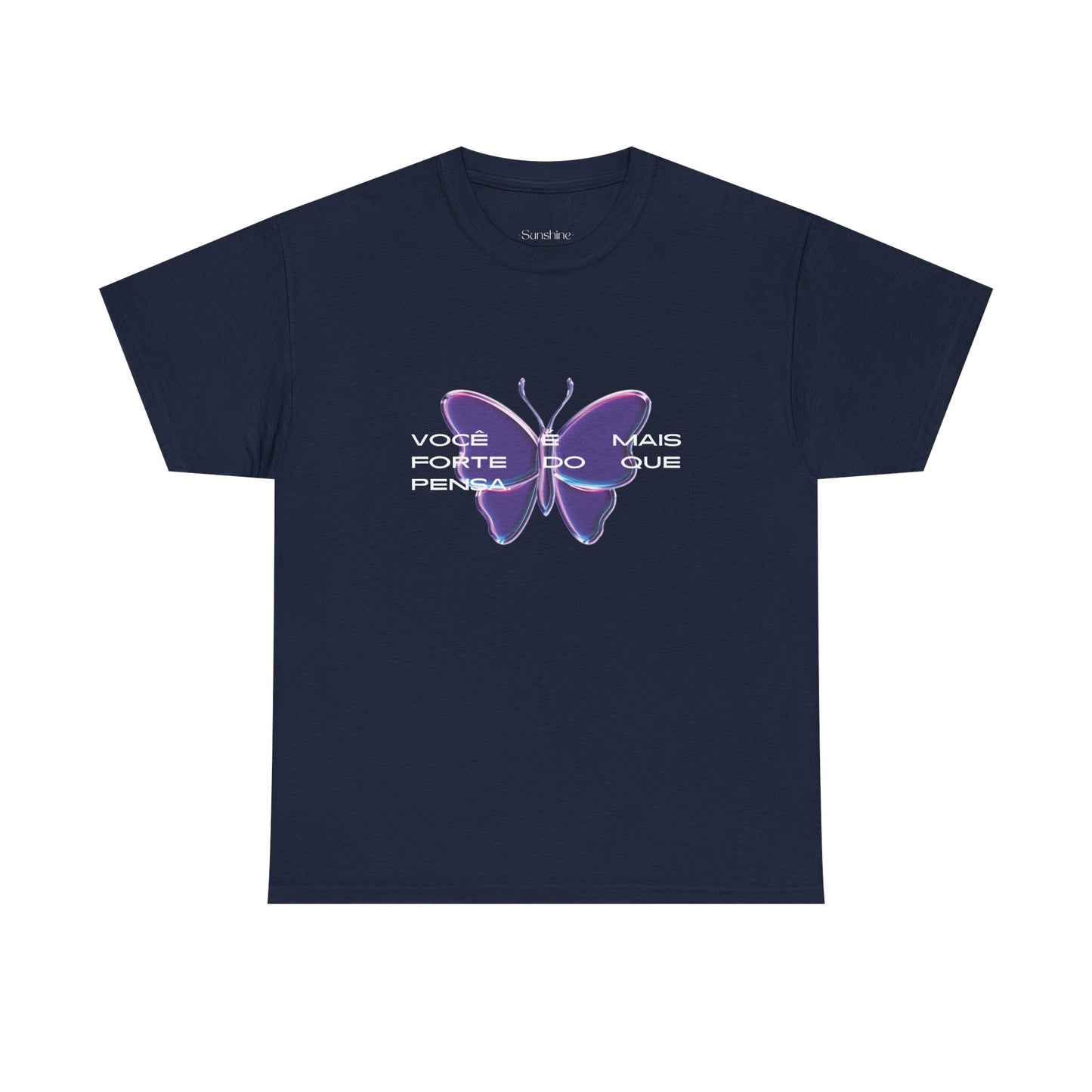 Stronger Than You Think, Motivational Phrase Cotton T-shirt