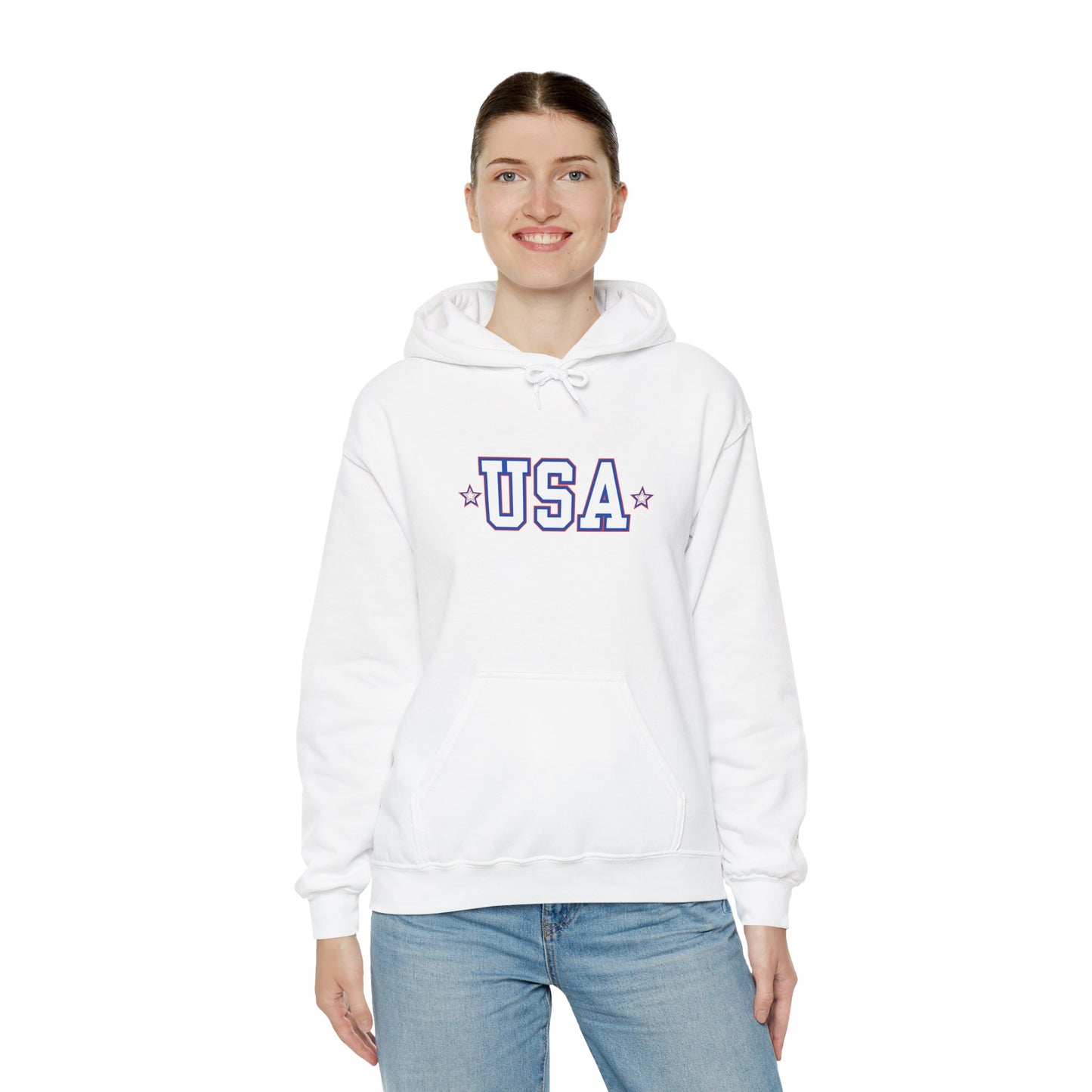 USA Cozy Heavy Blend Hoodie