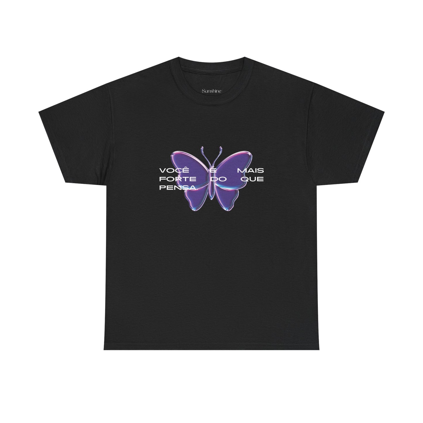 Stronger Than You Think, Motivational Phrase Cotton T-shirt