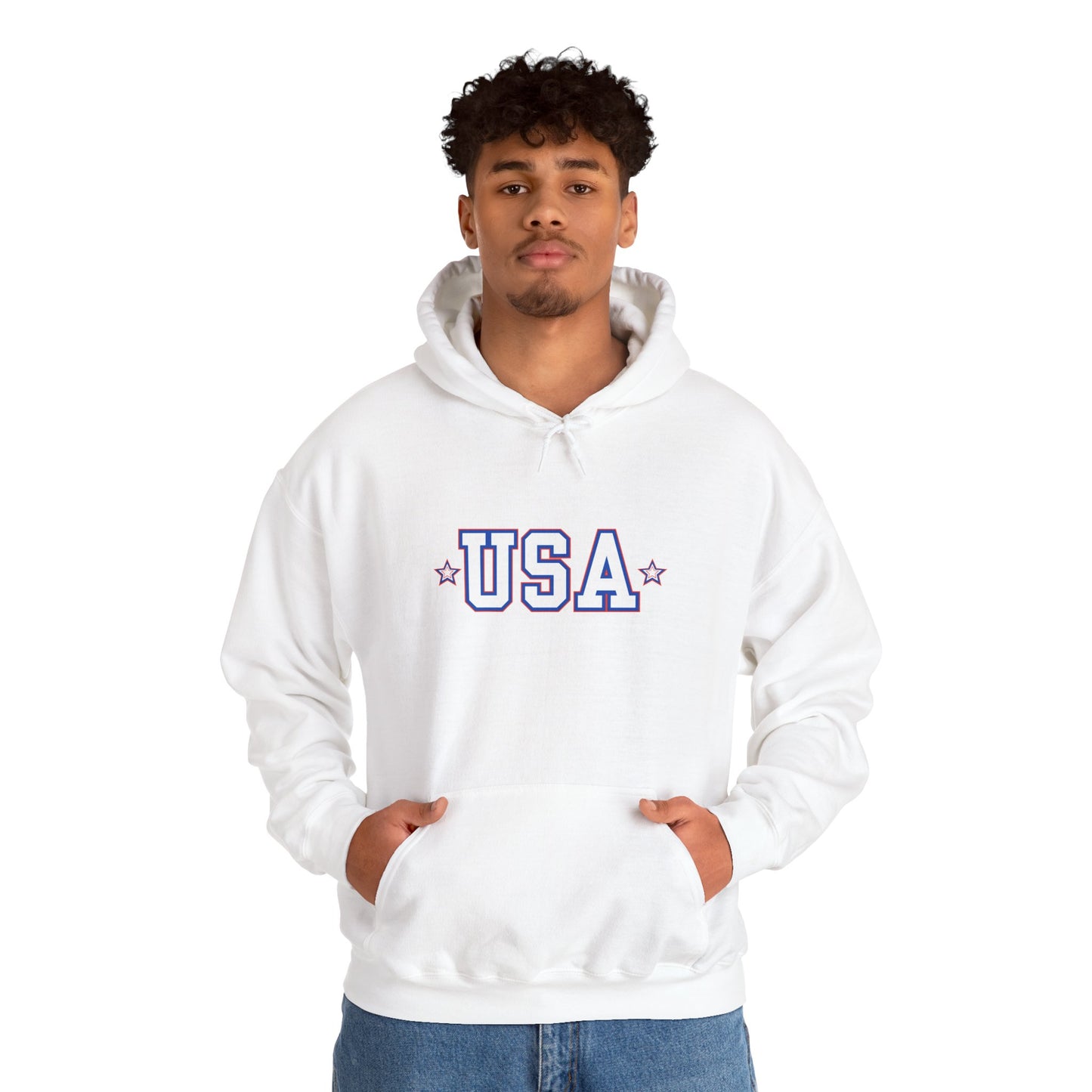 USA Cozy Heavy Blend Hoodie