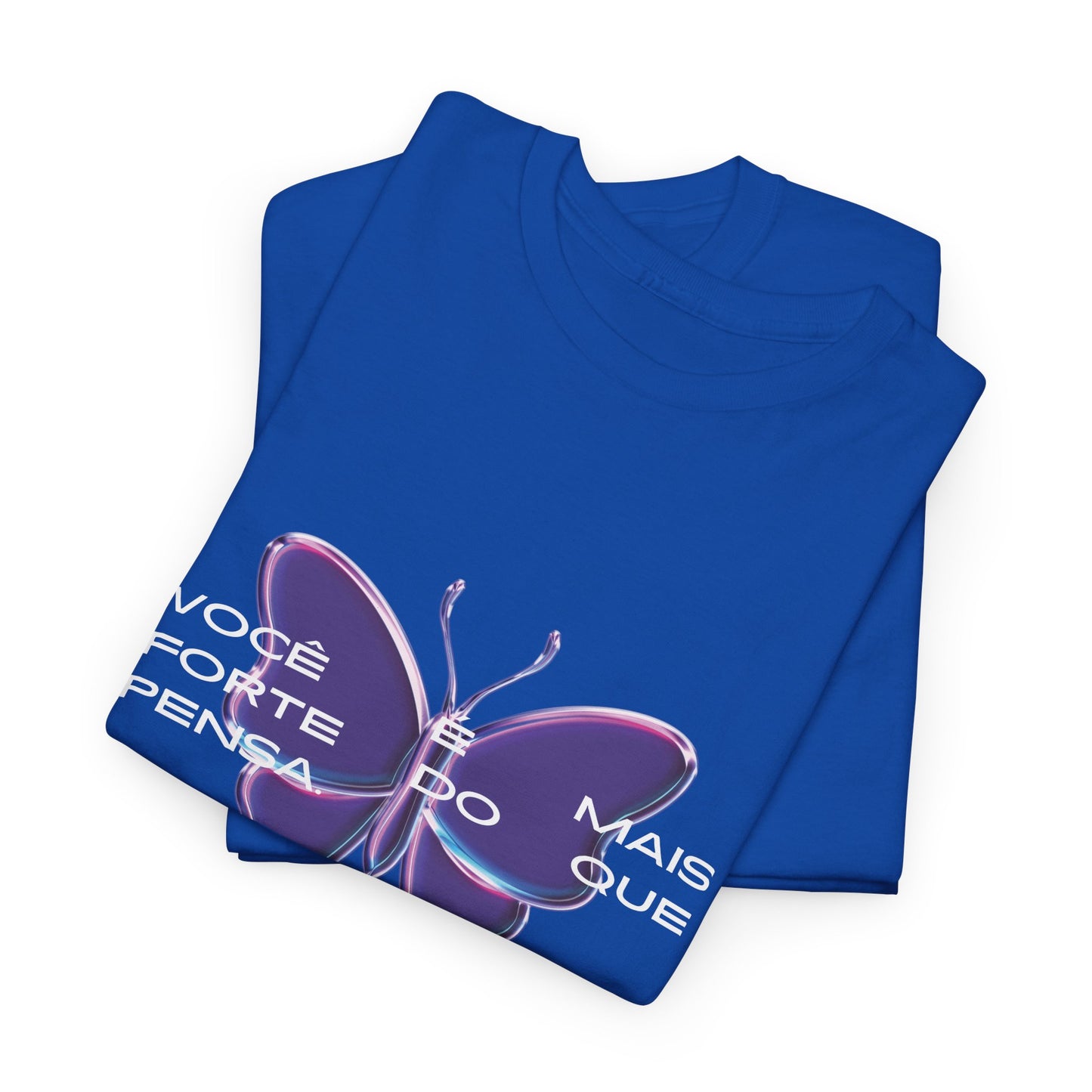 Stronger Than You Think, Motivational Phrase Cotton T-shirt
