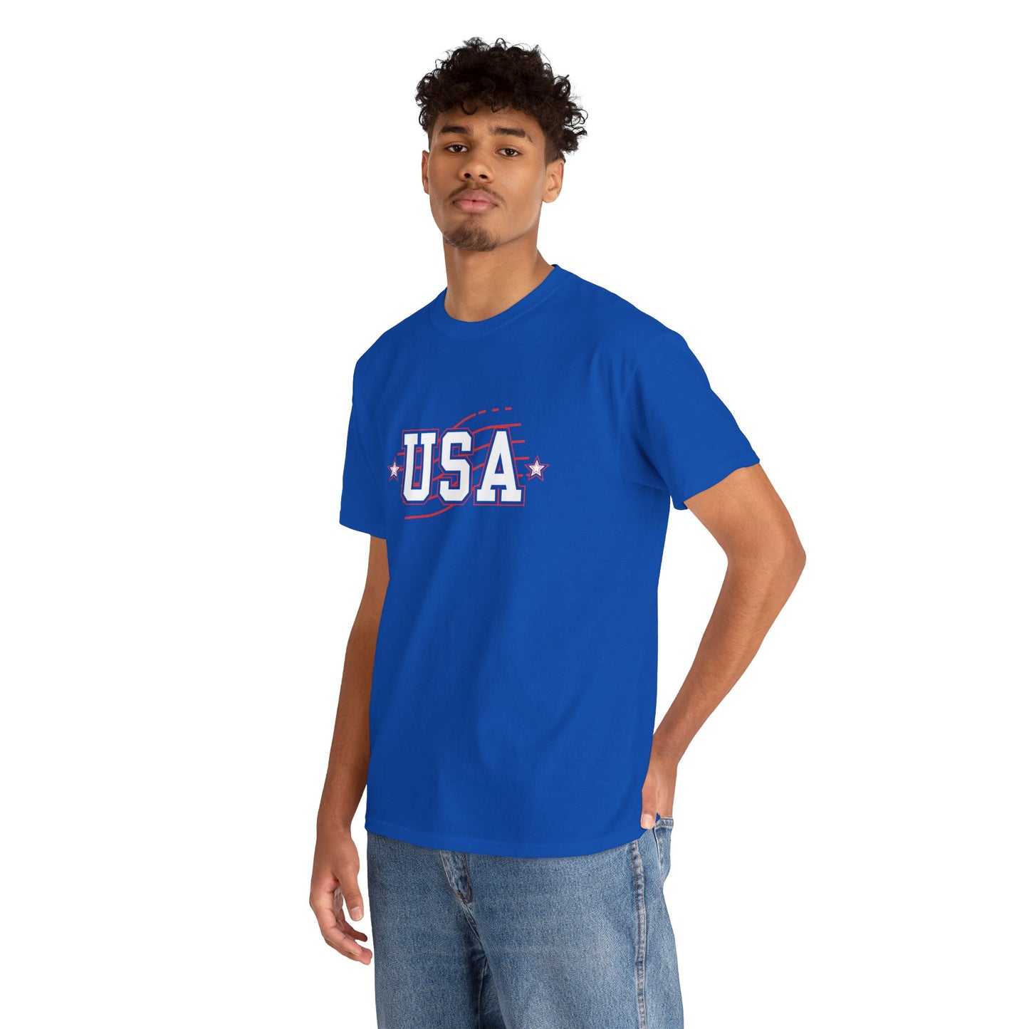USA Patriotic Cotton T-shirt