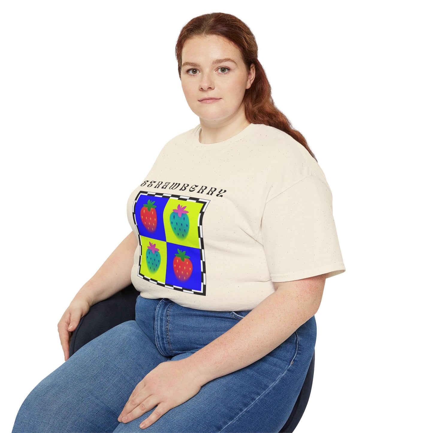 Strawberry Chess T-shirt, Fruits Edition