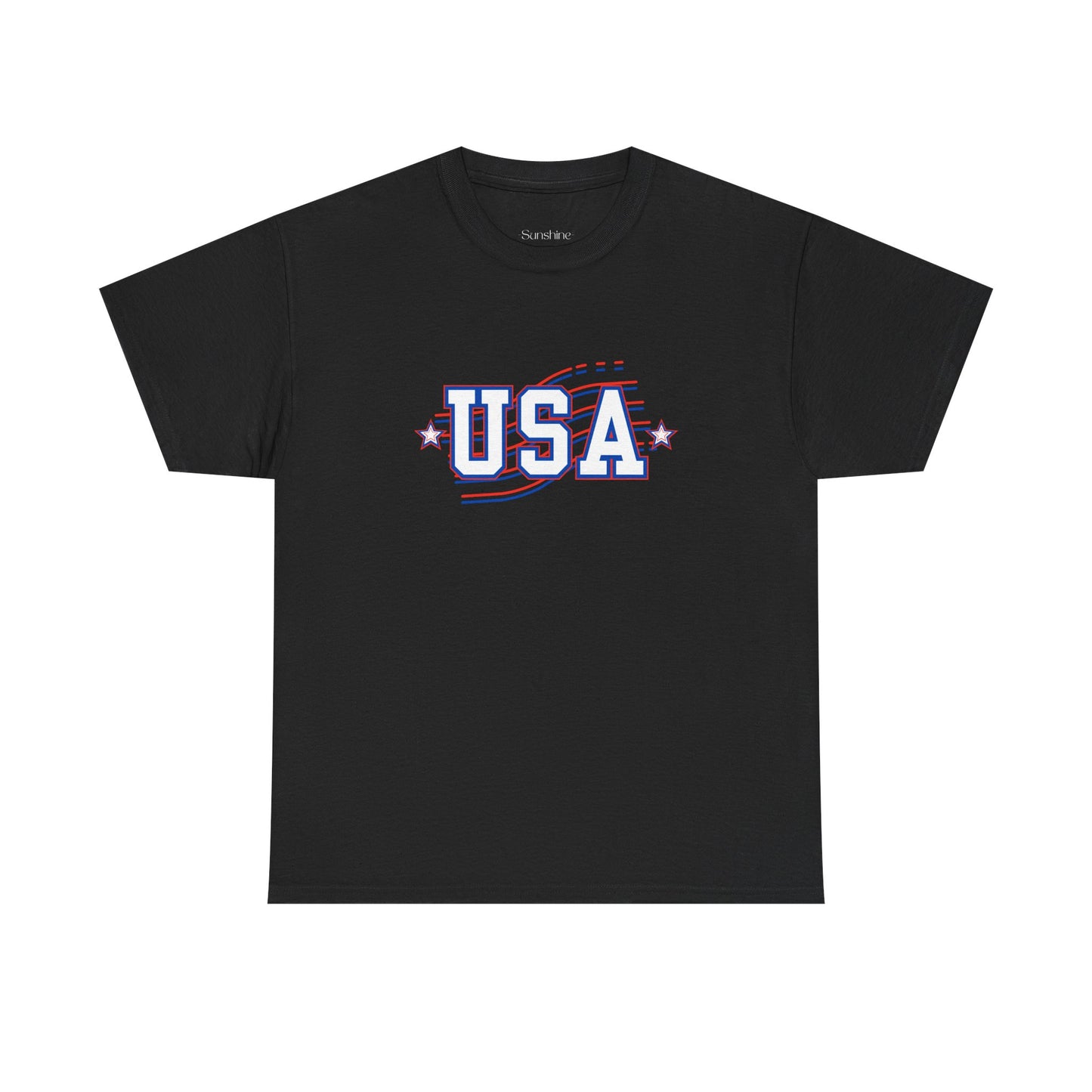 USA Patriotic Cotton T-shirt