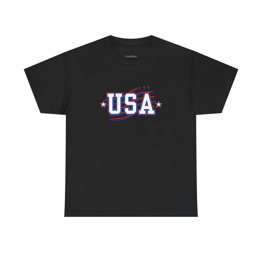 USA Patriotic Cotton T-shirt