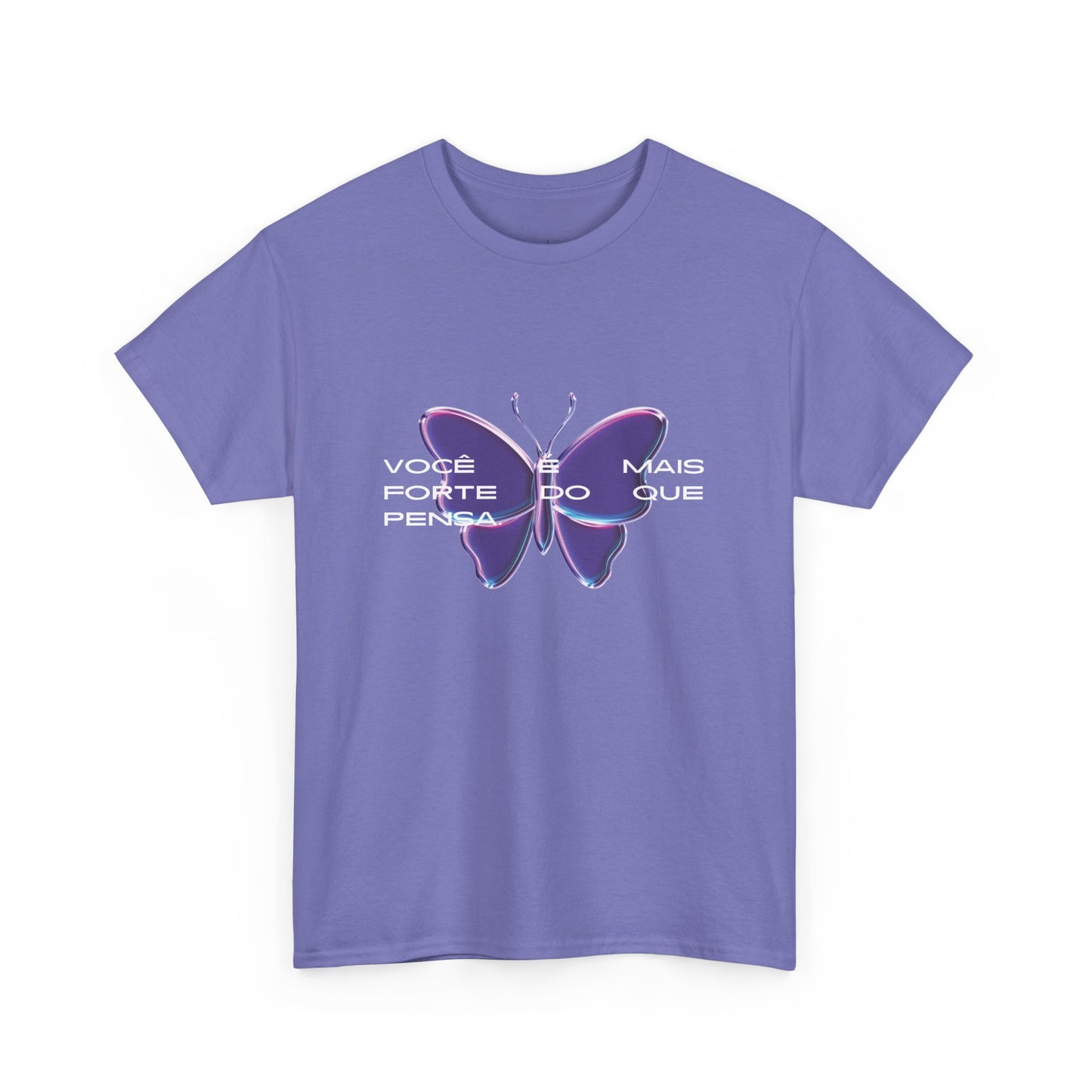Stronger Than You Think, Motivational Phrase Cotton T-shirt
