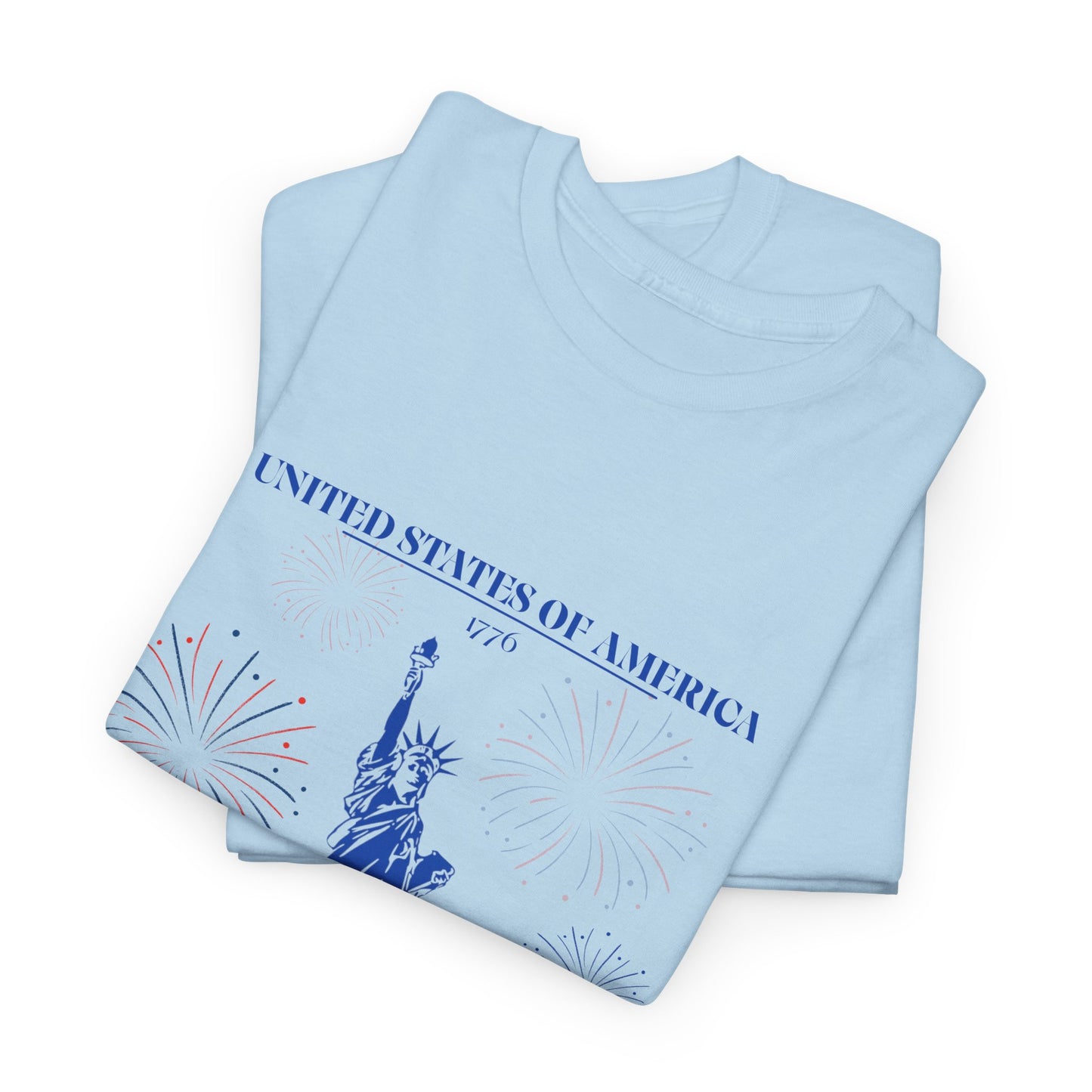 Camiseta unisex de algodón de la Estatua de la Libertad 