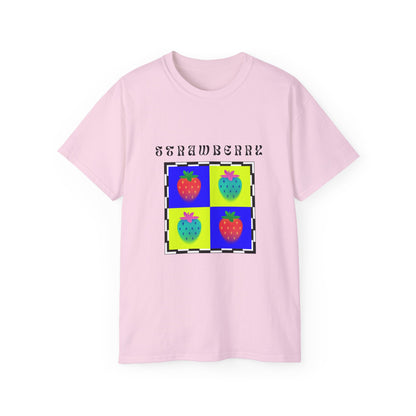 Strawberry Chess T-shirt, Fruits Edition
