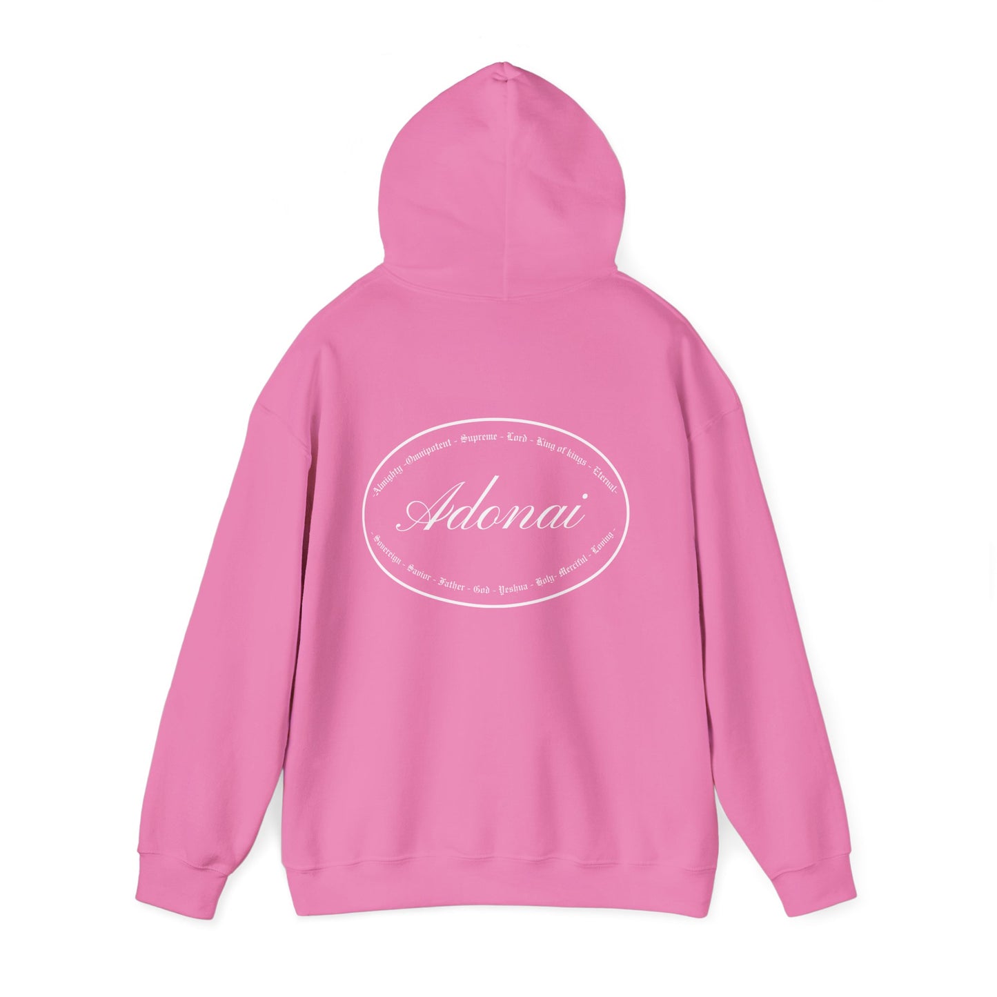 Sudadera con capucha acogedora basada en la fe de Adonai