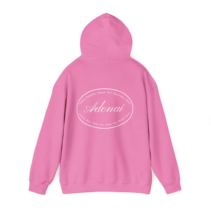 Sudadera con capucha acogedora basada en la fe de Adonai