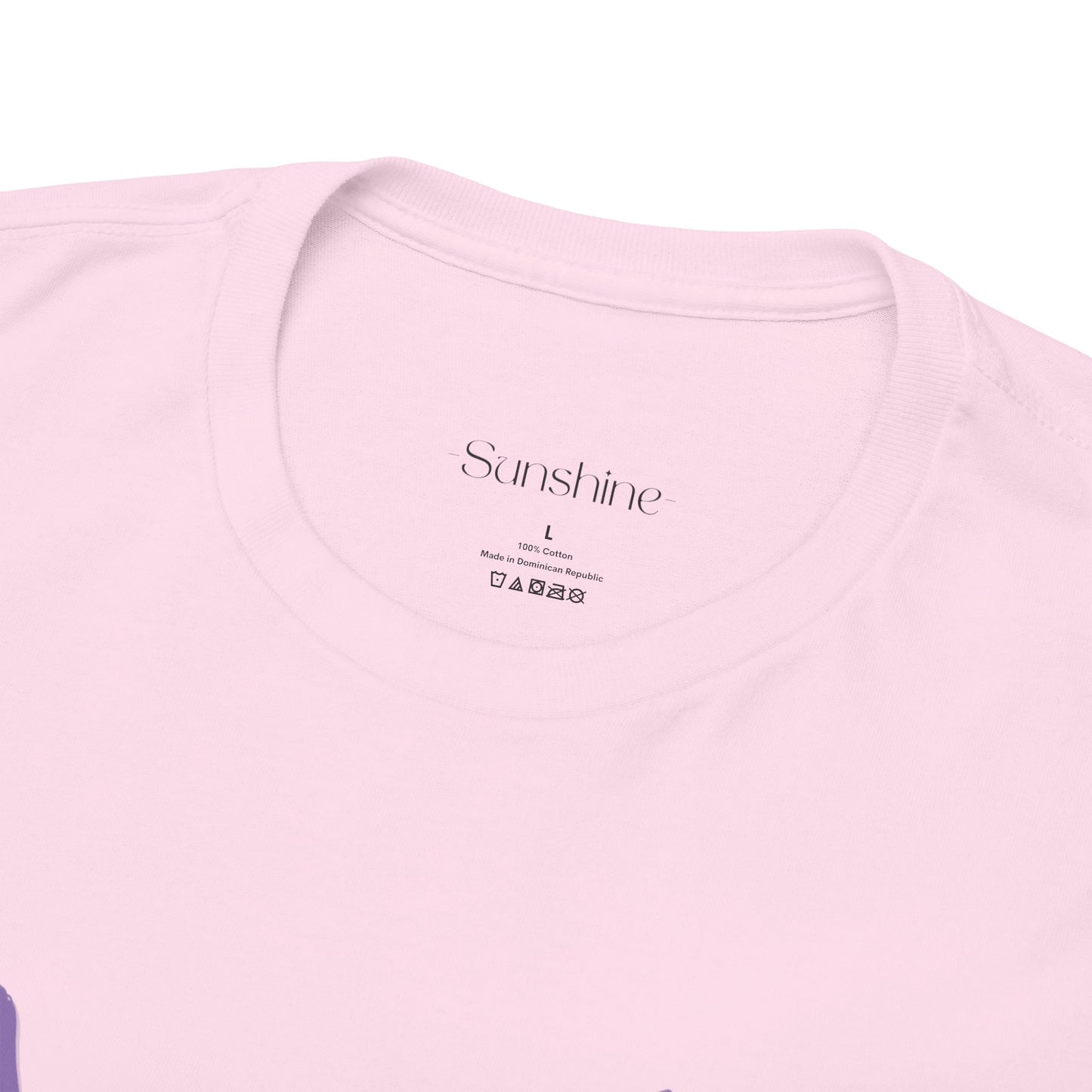 "Soft Days, Loud Colors" Spring Cotton Tee