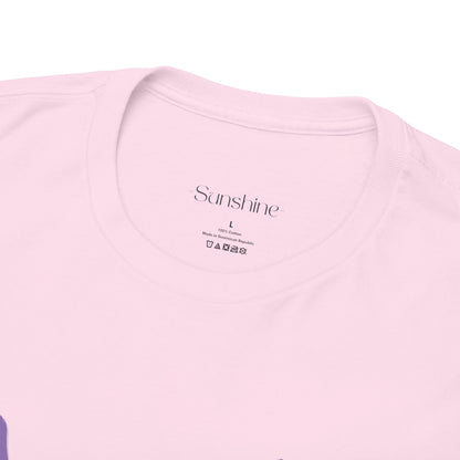 "Soft Days, Loud Colors" Spring Cotton Tee