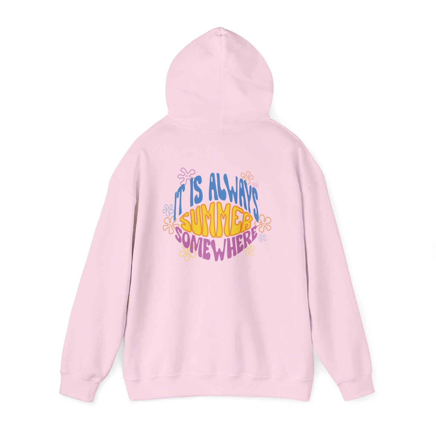 Sudadera con capucha colorida de verano 