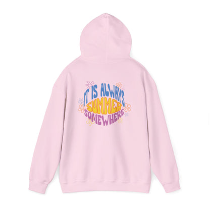Sudadera con capucha colorida de verano 