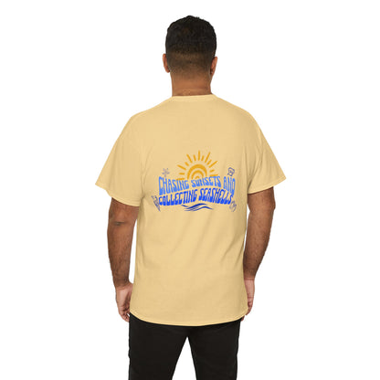 Camiseta playera de algodón Chasing Sunsets 