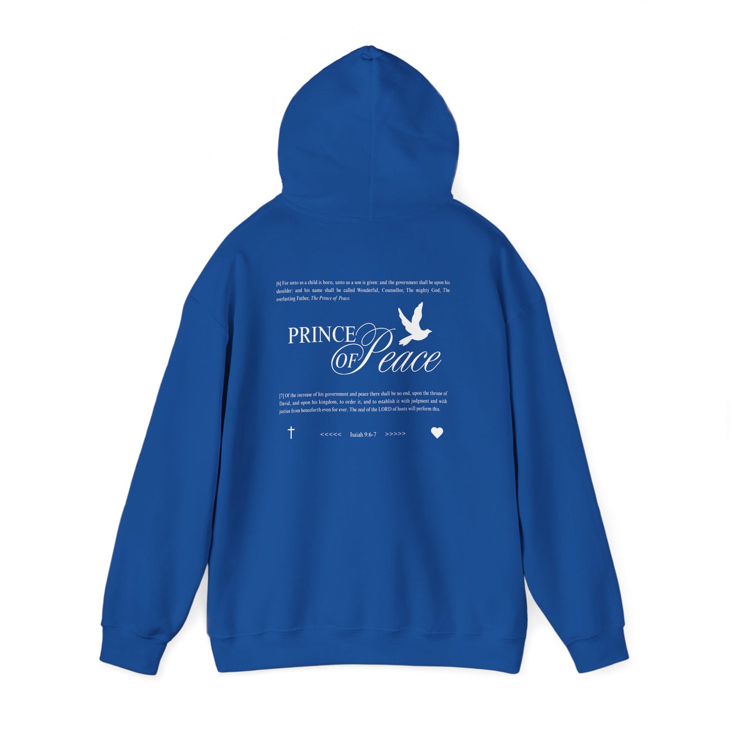 Prince of Peace - Sudadera con capucha de tejido grueso